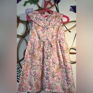 Penelope Mack Pink Floral Kids Dress 100% cotton